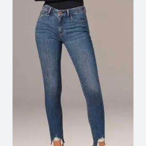 A&F simone high rise ankle